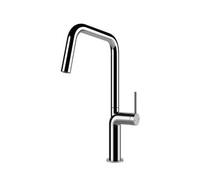 Gessi STELO Girevole Finox Brushed Nickel - 60305#149 Mitigeur Évier | Bec pivotant