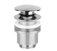 Gessi Stop&Go vanne de vidange 1 1/4"ur lavabos sans trop-plein, vanne de tige min. 25mm/max.45mm, 1420, 01420031, Couleur: chrome
