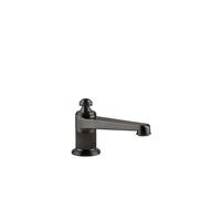 Gessi Venti20 Bec déverseur pour lavabo, pour capteur séparé du mitigeur, saillie 134mm, hauteur 108mm, montage sur table, 65021707, Couleur: PVD