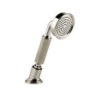Gessi Venti20 Passage pour flexible de douche, avec flexible et douchette, sans ressort de rappel, 65127187, Couleur: Bronze antique