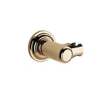 Gessi Venti20 Support de douche fixe, montage mural, 65160735, Couleur: Bronze chaud PVD