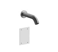 Gessi316 Cesello Set de montage final pour bec de lavabo à commande électronique avec capteur intégré au mousseur, 54415239, Couleur: Acier inoxydable brossé mat