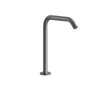 Gessi316 Flessa bec de lavabo sur colonne avec raccord 1/2, hauteur=160 mm x saillie 156 mm, 54093708, Couleur: Cuivre brossé PVD