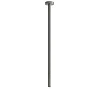 Gessi316 Flessa bec plafonnier pour lavabo 1/2, combinable avec mitigeur ou capteur, longueur personnalisée, 727, 54096708, Couleur: Cuivre brossé PVD
