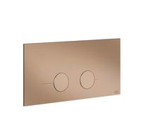 Gessi316 Plaque de fixation pour Viega Prevista, 54621030, Couleur: PVD de cuivre