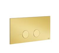 Gessi316 Plaque de fixation pour Viega Prevista, 54621246, Couleur: PVD or
