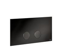 Gessi316 Plaque de fixation pour Viega Prevista, 54621706, Couleur: Métal noir PVD