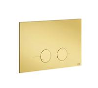 Gessi316 plaques dactionnement pour Geberit Sigma, 735, 54611246, Couleur: PVD or