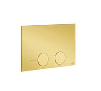 Gessi316 Plaques de fixation pour Tece (Teceprofil et Tecebox), 54617246, Couleur: PVD or
