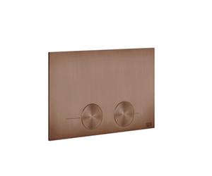 Gessi316 Plaques de fixation pour Tece (Teceprofil et Tecebox), 54617708, Couleur: Cuivre brossé PVD