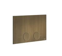 Gessi316 Plaques de fixation pour Tece (Teceprofil et Tecebox), 54617713, Couleur: Laiton antique