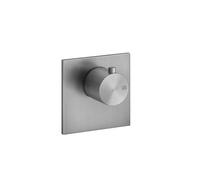 Gessi316 Thermostat encastré à montage rapide sans arrêt, 54554239, Couleur: Acier inoxydable brossé mat