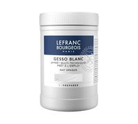 Gesso - Blanc - Apprêt - Acrylique, Aquarelle, Huile - Pot 1l - Lefranc Bourgeois