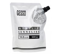 Sennelier Gesso abstrait blanc