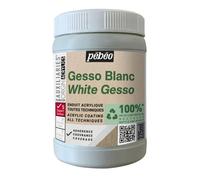 Gesso - PEBEO - Studio Green - Blanc - Mat - 225ml