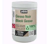 Gesso Pébéo Studio Green - Noir - 945 ml