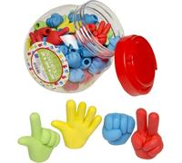 geste gomme 3,5 cm caoutchouc vert