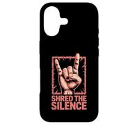 Geste Rock Shred Silence Corne Musique Fan Devil Horns Coque pour iPhone 17