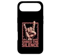 Geste Rock Shred Silence Corne Musique Fan Devil Horns Coque pour iPhone Air