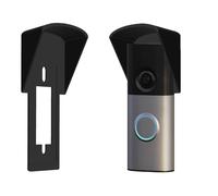 Gestech RingDoorbell Housse de pluie pour sonnette filaire 4K Retinal Pro 3e génération, modèle de sonnette filaire 2K Plus (dernière génération), anti-reflets, fabriquée au Royaume-Uni, sans perçage