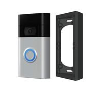GESTECH Supports d'angle fixes de 25/45 degrés compatibles avec sonnette de 1ère, 2e génération, sonnette 2, 3, 3+, 4, Doorbell Plus (1ère/2e génération, 2, 3, 4, Plus, support d'angle de 25°)