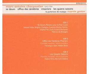 Gester - Te Deum/Office des Tenebres/+ [Import]