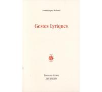Gestes lyriques