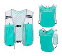 Gestino hydratation en cours d'exécution, gilet d'hydratation pour les femmes en cours d'exécution | Sac à dos d'eau courante avec plusieurs poches | Sac de téléphone de la vessie stable vitesse
