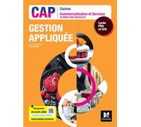 Gestion appliquée - CAP - Cuisine&Commercialisation Services Edition 2023 - Pascal Roche - Foucher - broché - Scolaire / Universitaire