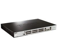 Gestion D-Link DES-3200 - 28 commutateur de réseau L2 G-PoE - Switch de réseau (Géré, L2, énergie POE-YINJ-S), Montage en Rack, 1u