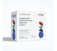 Gestion de l’Âge | Collagène Marin, Acide Hyaluronique, Magnésium Chélaté et Oméga-3-4 Compléments dans 1 Pack pour Santé de la Peau, des Articulations et le Bien-être | 28 Doses Quotidiennes