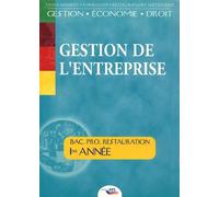 Gestion De L'entreprise Bac Pro Restauration 1e Année
