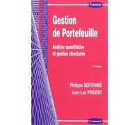 Gestion de Portefeuille - Analyse quantitative et gestion structurée
