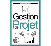 Gestion de Projet | Mon Journal de bord projet: Leadership business plan | Suivi de projet | To-Do Checklist Entreprise | Cahier d'écriture A5 ligné à remplir