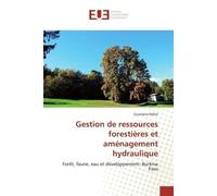 Gestion de ressources forestières et aménagement hydraulique - Ousmane Nebie - Universitaires Europeennes - broché - Livre