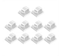 Gestion Des Câbles,Gestionnaire De Fils,Support De Rette Pour Téléphone Portable,Chargement Usb,Ligne De Données,Enrouleur,Crochet Mural - Type 10pcs-White