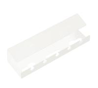 Gestion des câbles sous bureau - Support de câbles résistant sans trous | Organisateur de câbles auto-adhésif sans trous pour table de chevet, cuisine et espace de travail