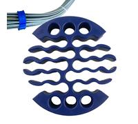 Gestion des câbles - Support d'outils de peigne de câble, outils de câblage réseau, organisateur de cordes, 6 catégories 5 supports de gestion de câbles, système d'organisation | Idéal pour