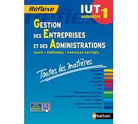 Gestion des entreprises et des administrations - S1 - Toutes les matières