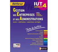 Gestion des Entreprises et des Administrations - S4 - option CF -Toutes les matières