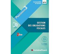 Gestion des obligations fiscales Processus 3 BTS CG 2e année