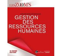 Gestion des ressources humaines: Les dimensions tant stratégiques qu'opérationnelles de la fonction GRH (2023-2024)
