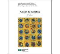 Gestion du marketing 5 édition - Collectif - Gaetan Morin Cheneliere Education - broché - Etude