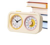 Gestion du temps silencieux, compte à rebours visuel pour , lumières LED avec système d'affichage circulaire, unités d'aide à l'apprentissage, style de vie moderne, accessoire d'aide à la