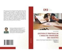 Gestion Et Pratique De L'analyse Financière Des Sociétés