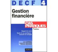 Gestion financière DECF 4: Cas pratiques