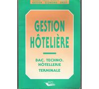 Gestion Hôtelière - Bac - Techno - Hôtellerie, Terminale