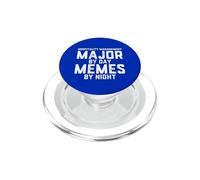 Gestion hôtelière Major by Day Memes by Night Tourism PopSockets PopGrip pour MagSafe