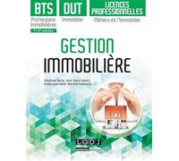 Gestion immobilière Bts professions immobilieres-dut immobilier-licences professionnelles metiers - Stéphane Berre - Lgdj - broché - Scolaire / Universitaire