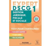 Gestion Juridique, Fiscale Et Sociale Dscg 1 - Tout Pour S'entraîner - Edition 2024-2025